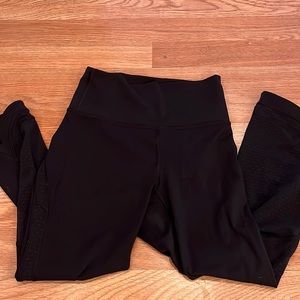 lululemon capri polka dot mesh size 4